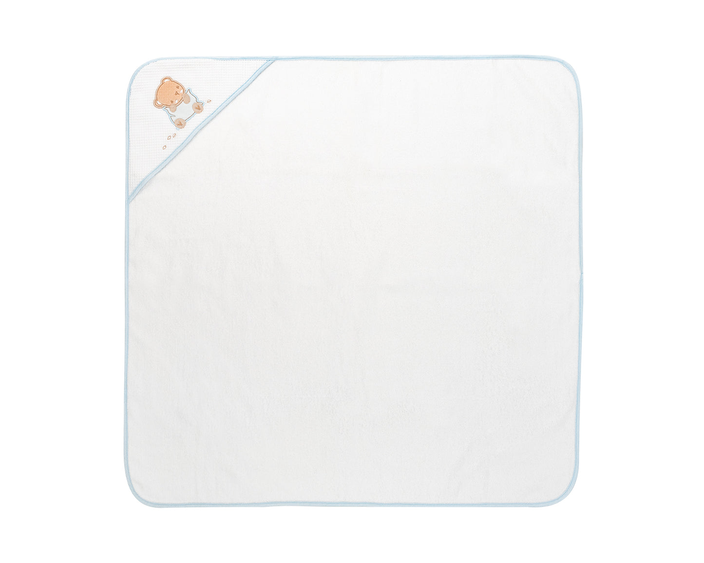 Toalha com capuz 90/90 cm Dream Big Azul Kikkaboo