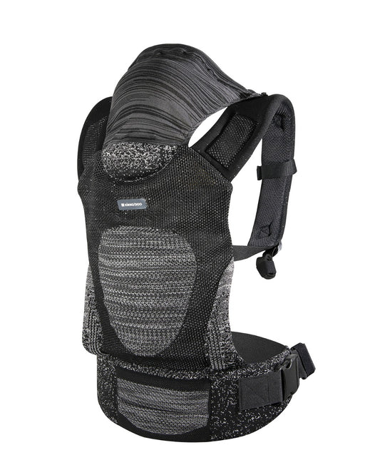 Dossel para bebé em malha com capuz Fly, preto