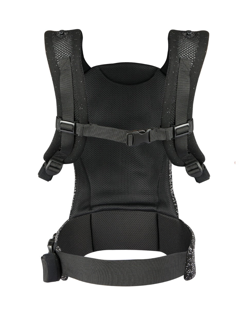 Dossel para bebé em malha com capuz Fly, preto