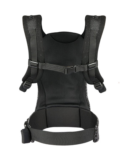 Dossel para bebé em malha com capuz Fly, preto