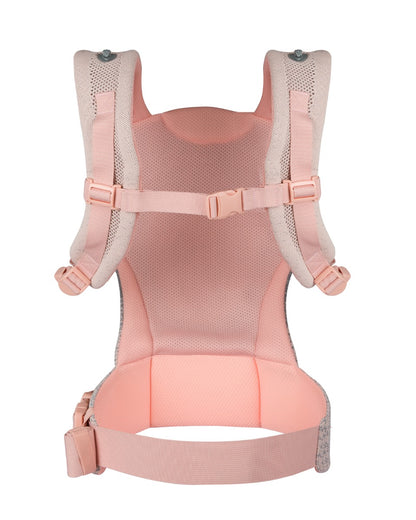 Dossel para bebé em malha com capuz Fly Rosa