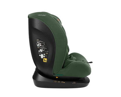 Cadeira auto 40-150 cm i-Explore 2 i-SIZE Verde Militar