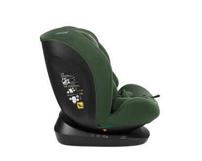 Cadeira auto 40-150 cm i-Explore 2 i-SIZE Verde Militar