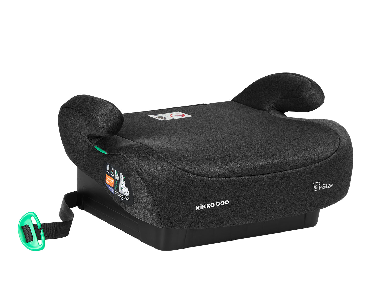 Assento 125-150 cm i-Go i-SIZE Black Kikkaboo