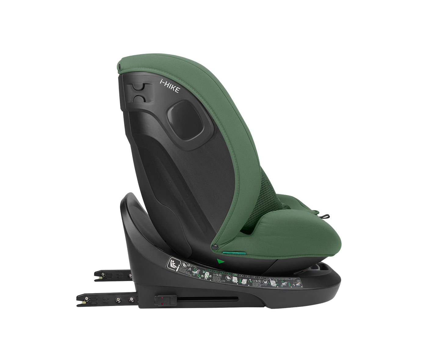Cadeira auto 40-150 cm i-Hike i-SIZE Green  Kikkaboo