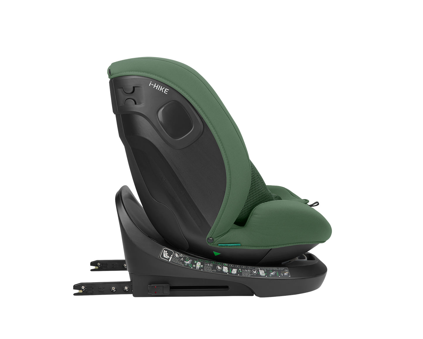 Cadeira auto 40-150 cm i-Hike i-SIZE Green  Kikkaboo