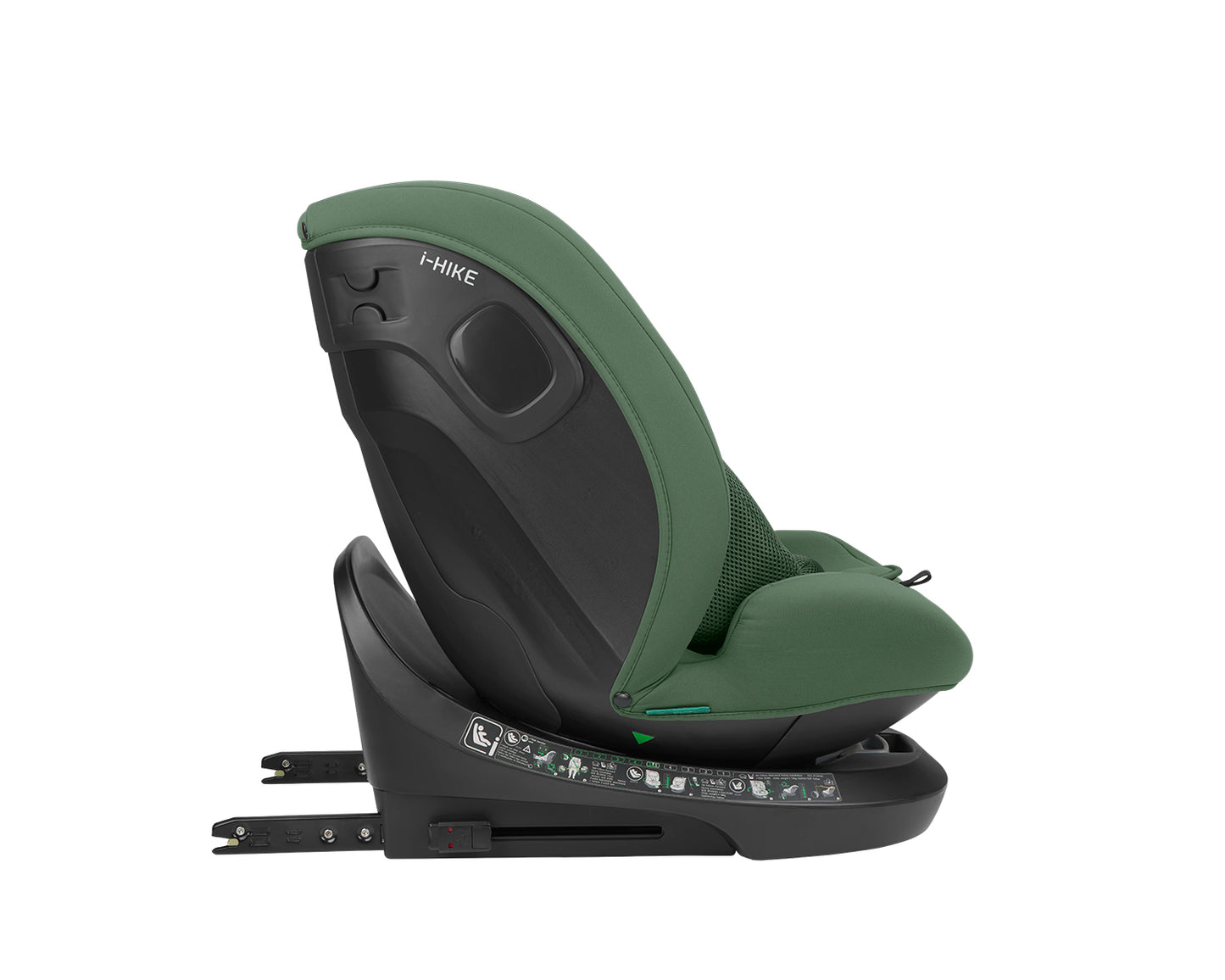 Cadeira auto 40-150 cm i-Hike i-SIZE Green  Kikkaboo