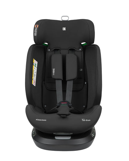Cadeira auto 40-150 cm i-Hike i-SIZE Black Kikkaboo