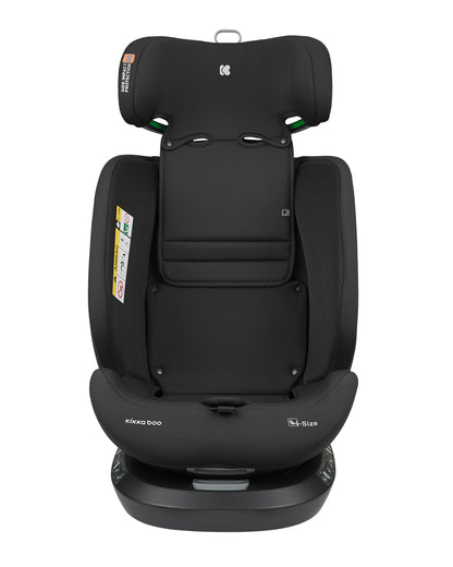 Cadeira auto 40-150 cm i-Hike i-SIZE Black Kikkaboo