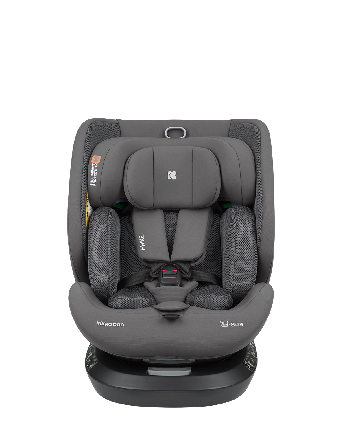 Cadeira auto 40-150 cm i-Hike i-SIZE Grey Dark Kikkaboo