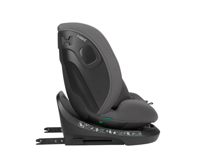 Cadeira auto 40-150 cm i-Hike i-SIZE Grey Dark Kikkaboo