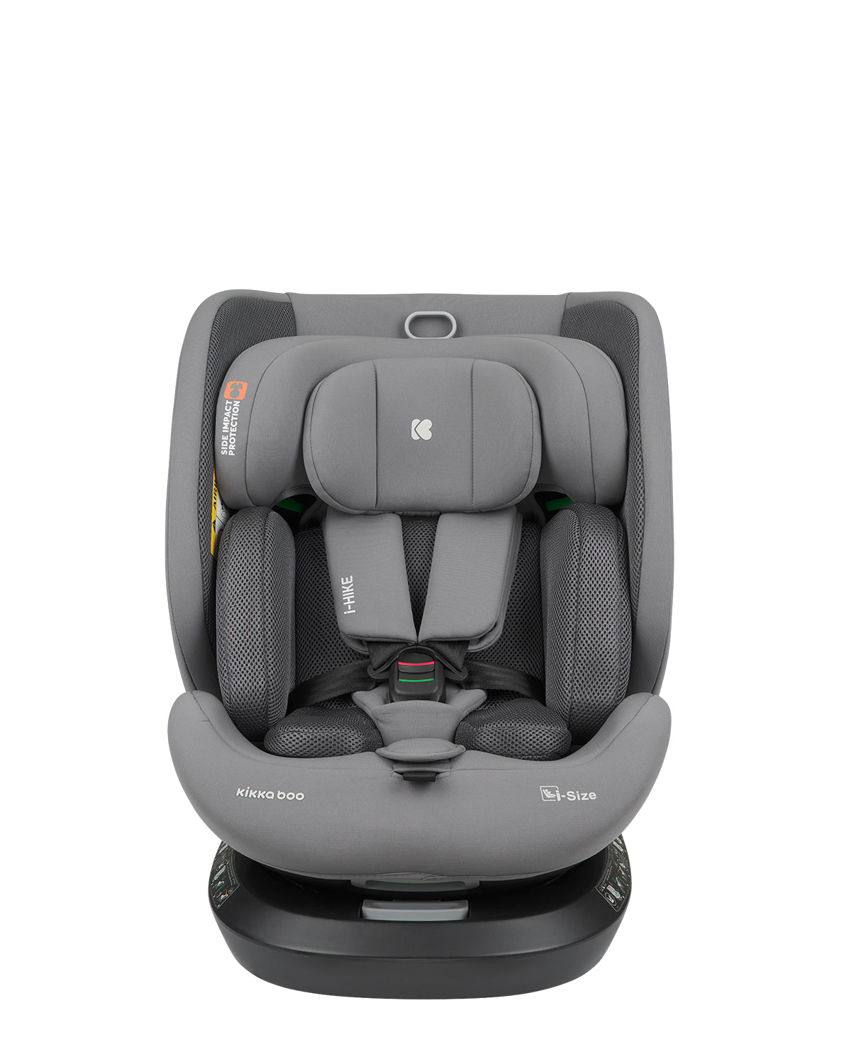 Cadeira auto 40-150 cm i-Hike i-SIZE Grey Claro Kikkaboo