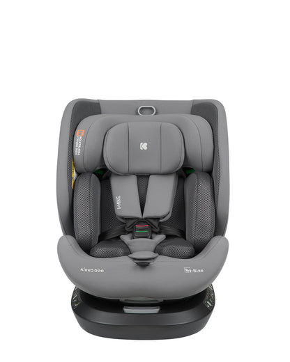 Cadeira auto 40-150 cm i-Hike i-SIZE Grey Claro Kikkaboo