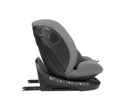 Cadeira auto 40-150 cm i-Hike i-SIZE Grey Claro Kikkaboo
