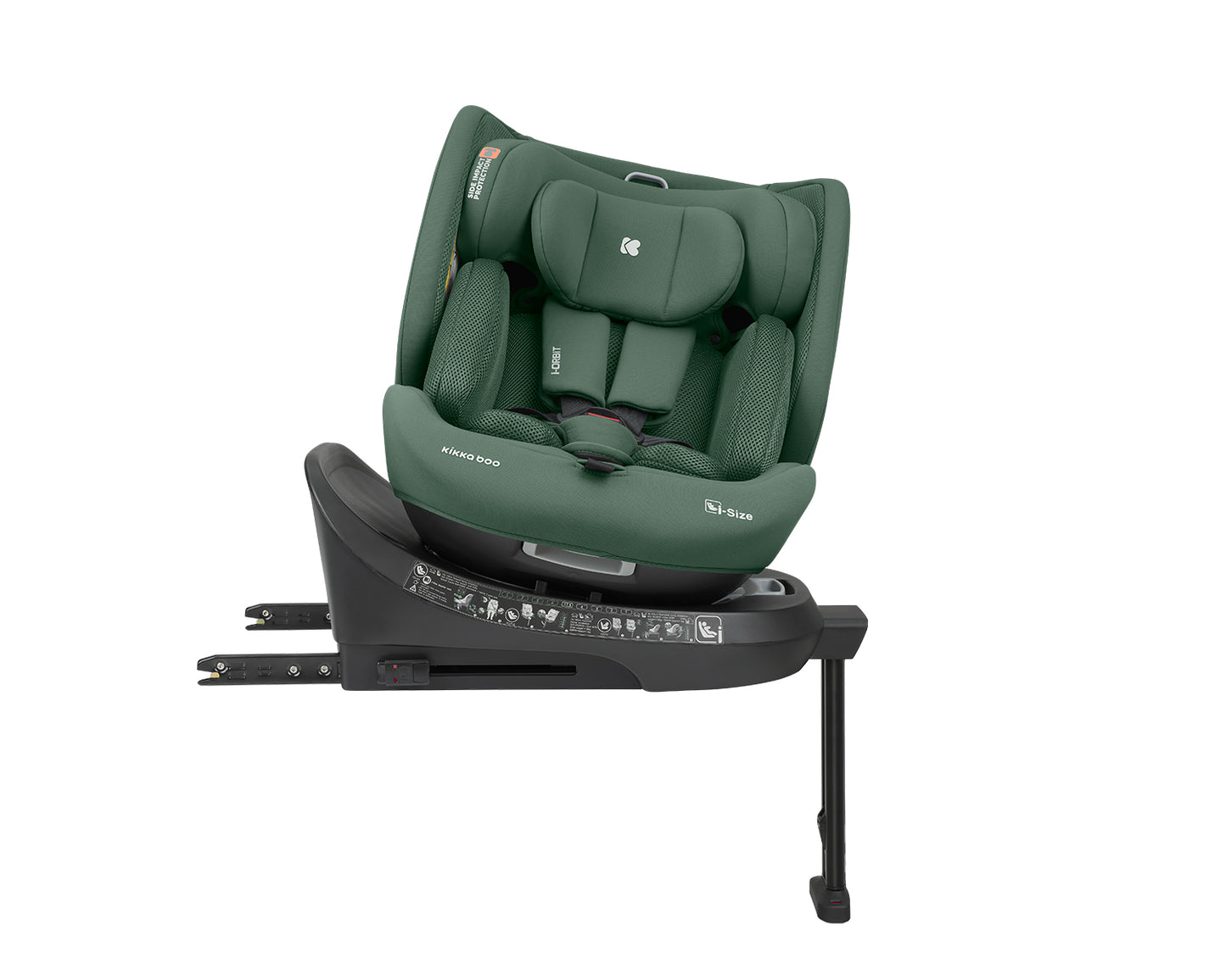 Cadeira auto 40-150 cm i-Orbit i-SIZE Verde Militar