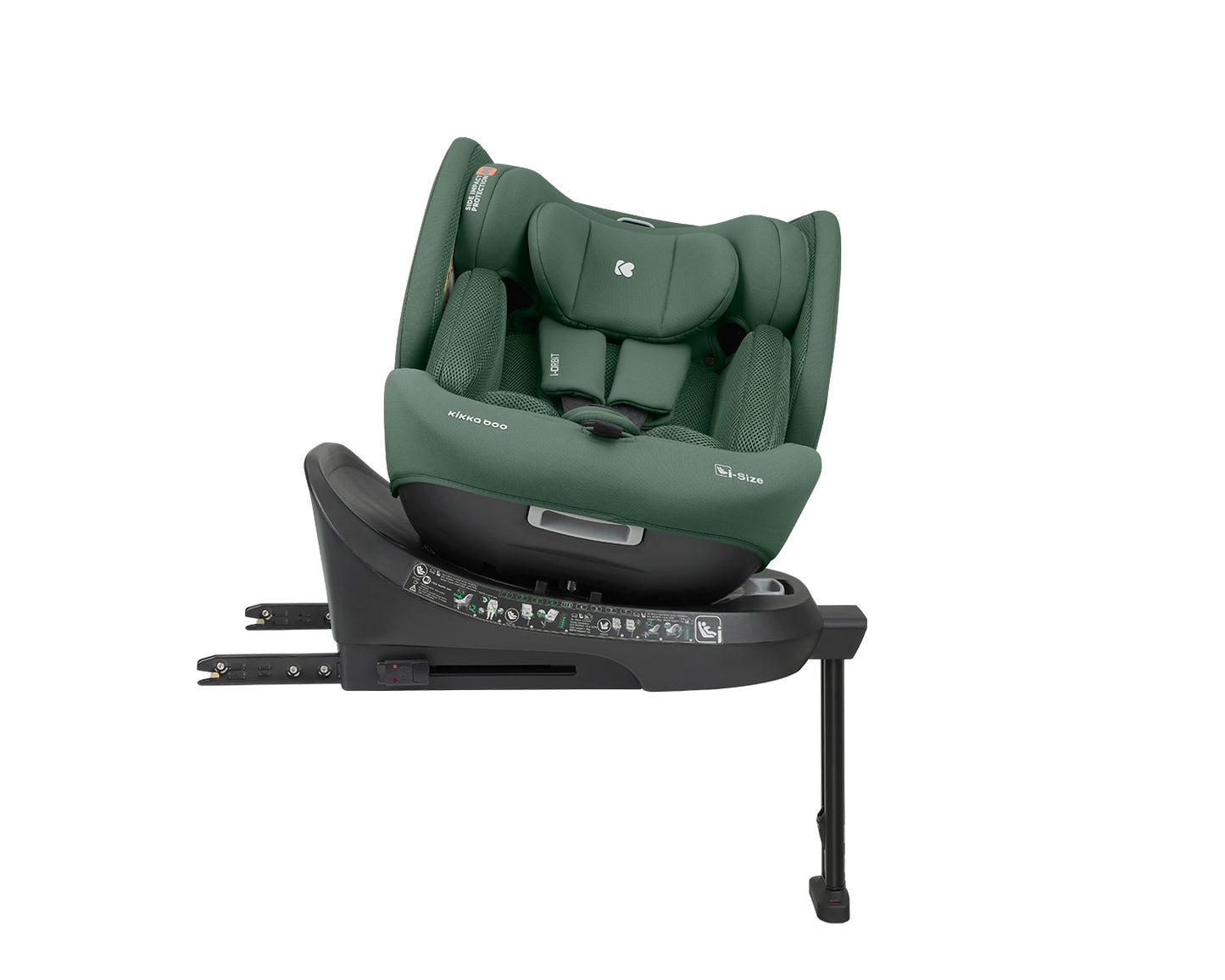 Cadeira auto 40-150 cm i-Orbit i-SIZE Verde Militar