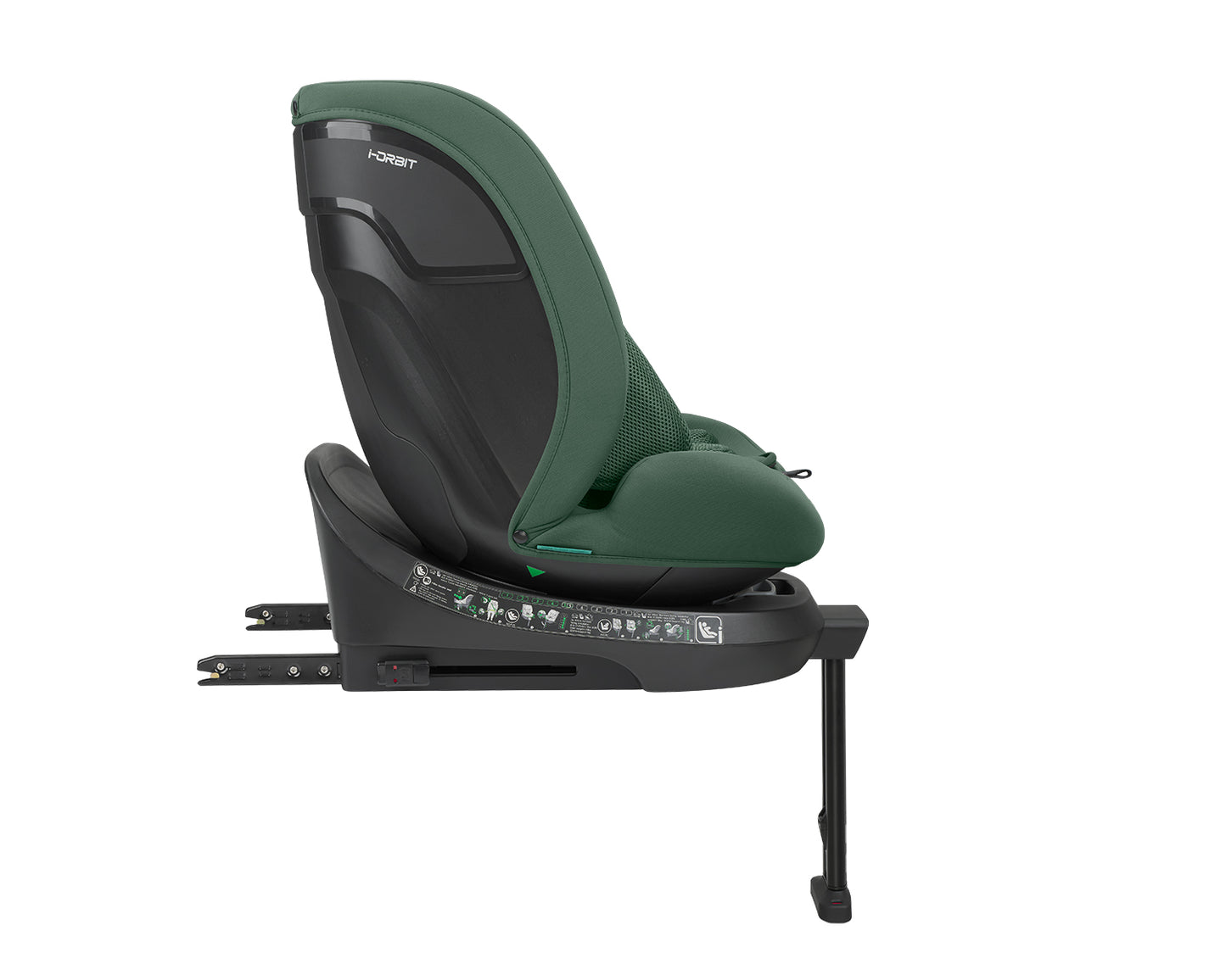 Cadeira auto 40-150 cm i-Orbit i-SIZE Verde Militar