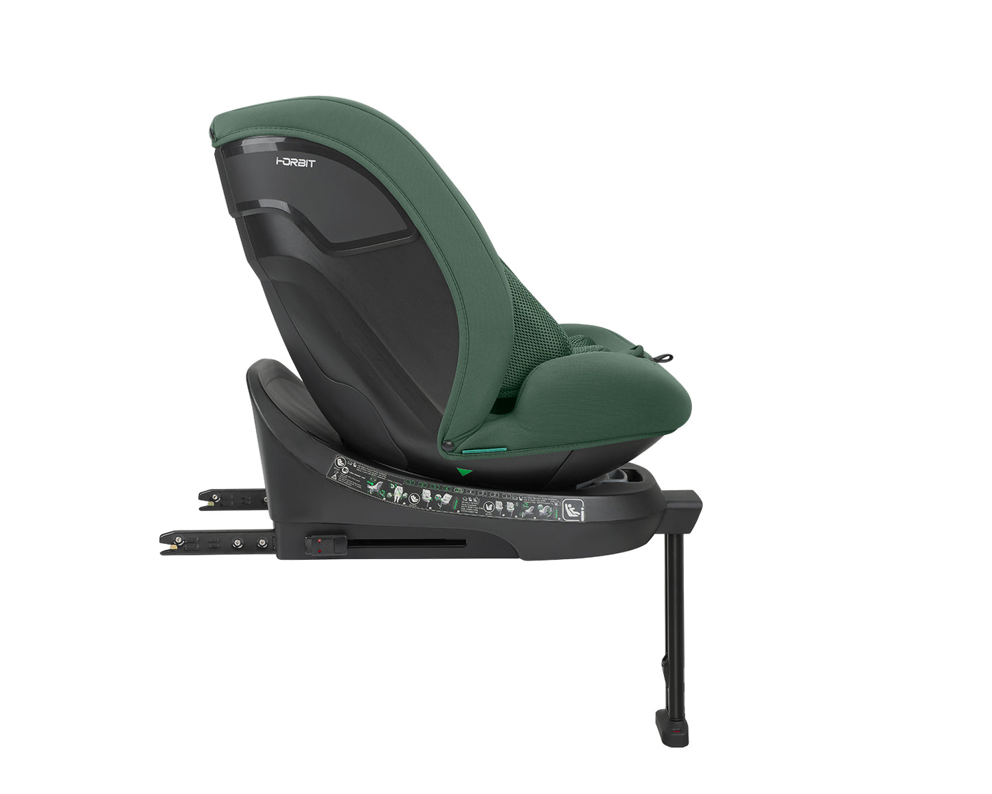 Cadeira auto 40-150 cm i-Orbit i-SIZE Verde Militar