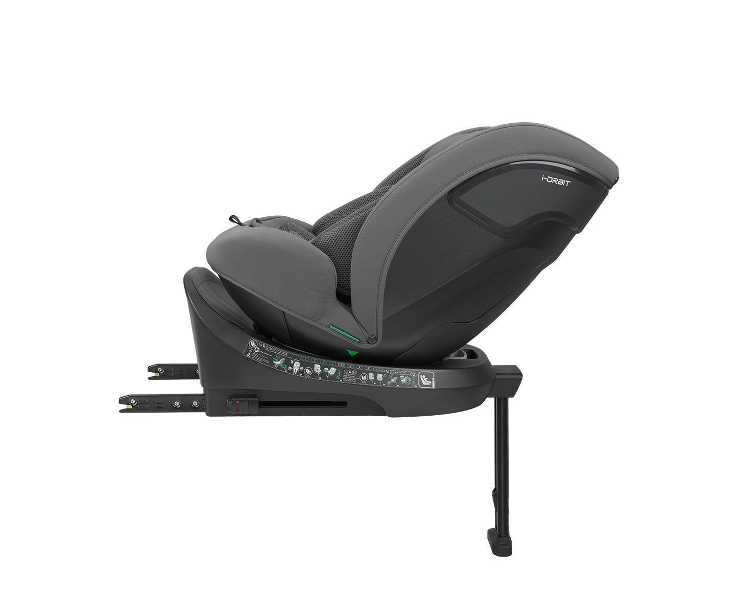 Cadeira auto 40-150 cm i-Orbit i-SIZE Cinza Escuro