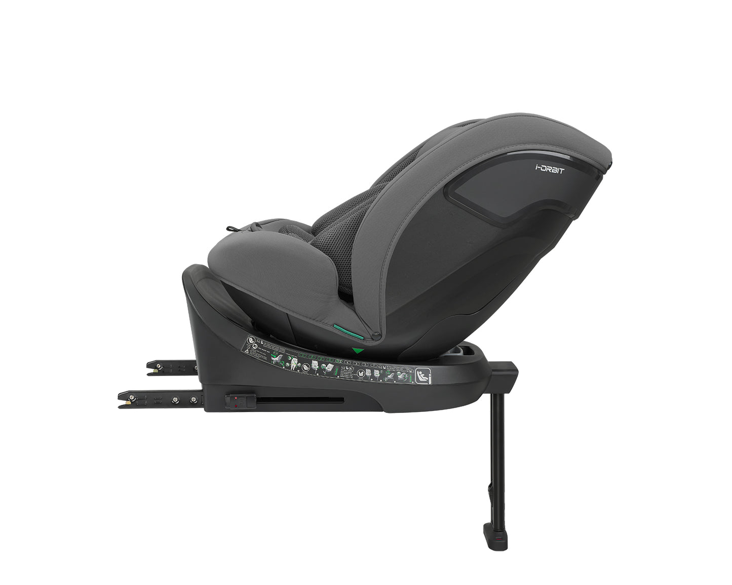 Cadeira auto 40-150 cm i-Orbit i-SIZE Cinza Escuro