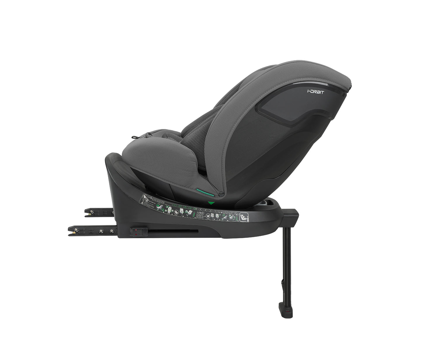 Cadeira auto 40-150 cm i-Orbit i-SIZE Cinza Escuro