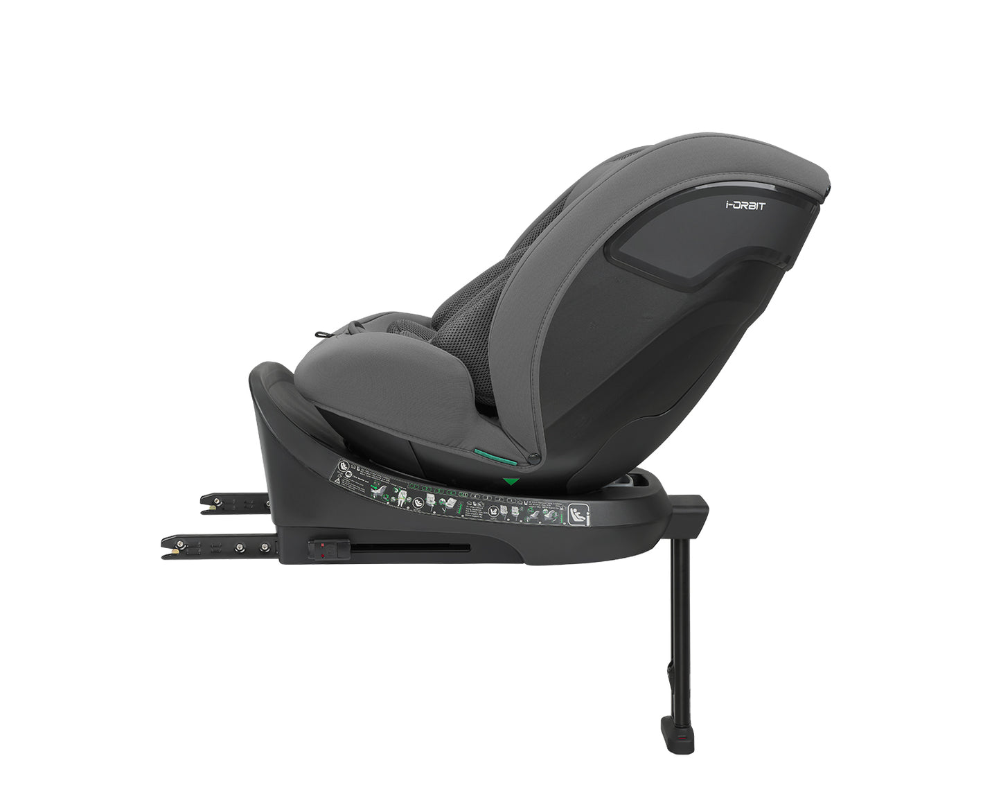 Cadeira auto 40-150 cm i-Orbit i-SIZE Cinza Escuro