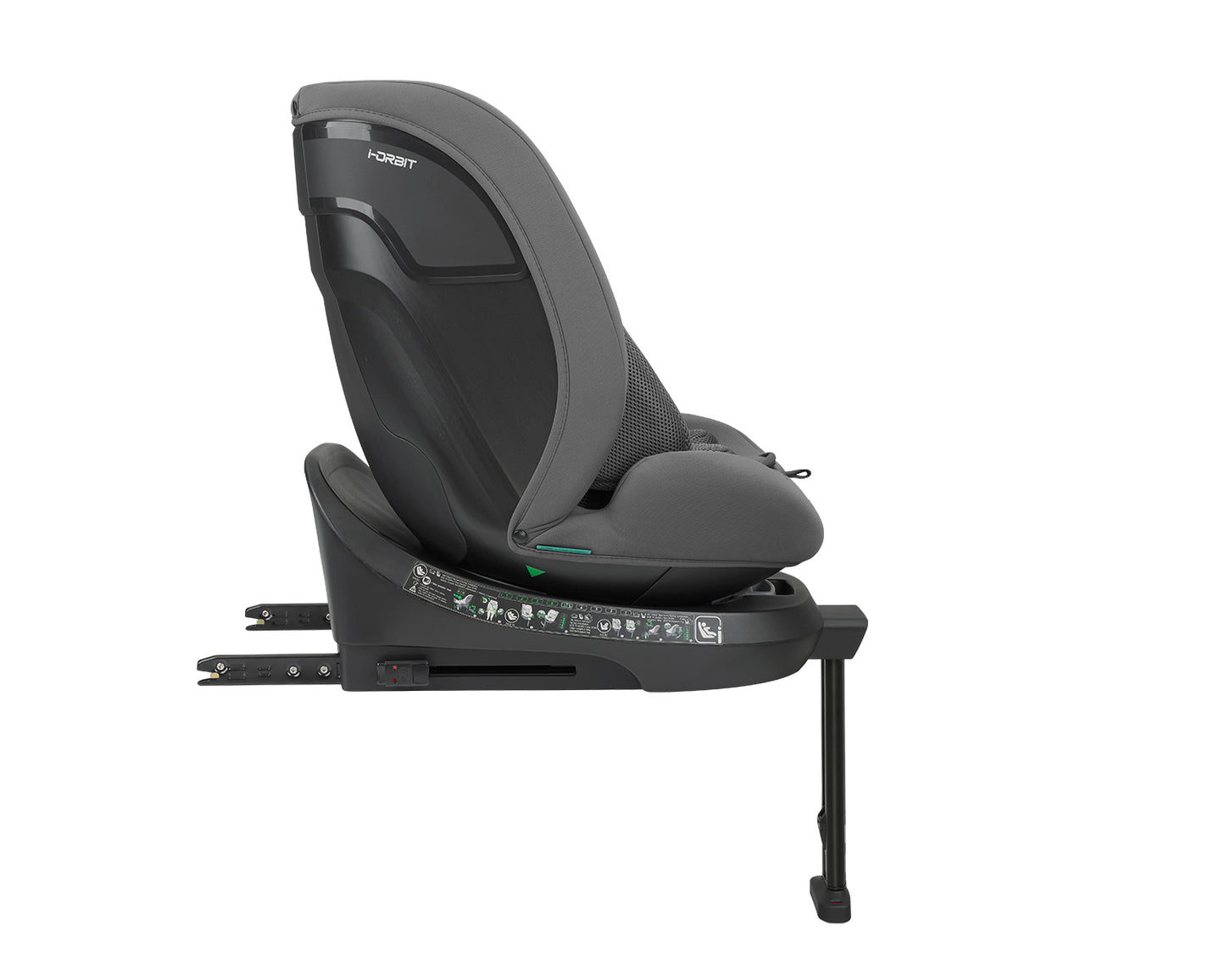 Cadeira auto 40-150 cm i-Orbit i-SIZE Cinza Escuro