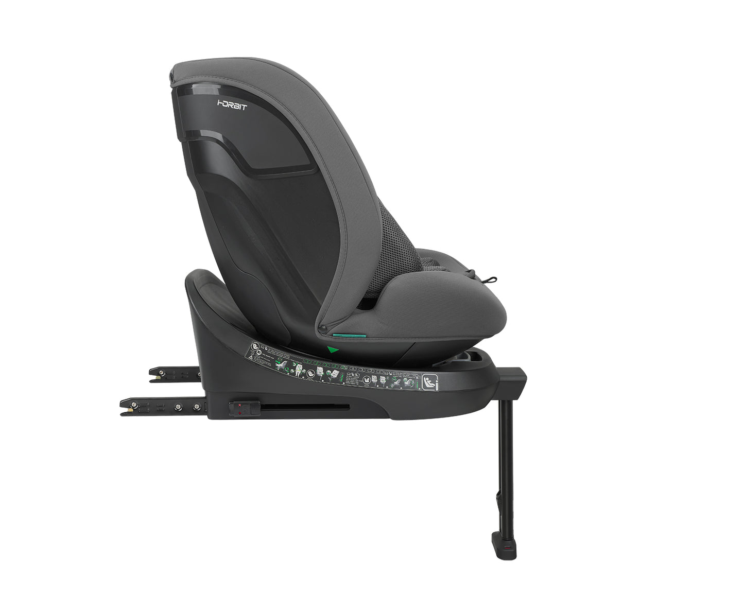Cadeira auto 40-150 cm i-Orbit i-SIZE Cinza Escuro