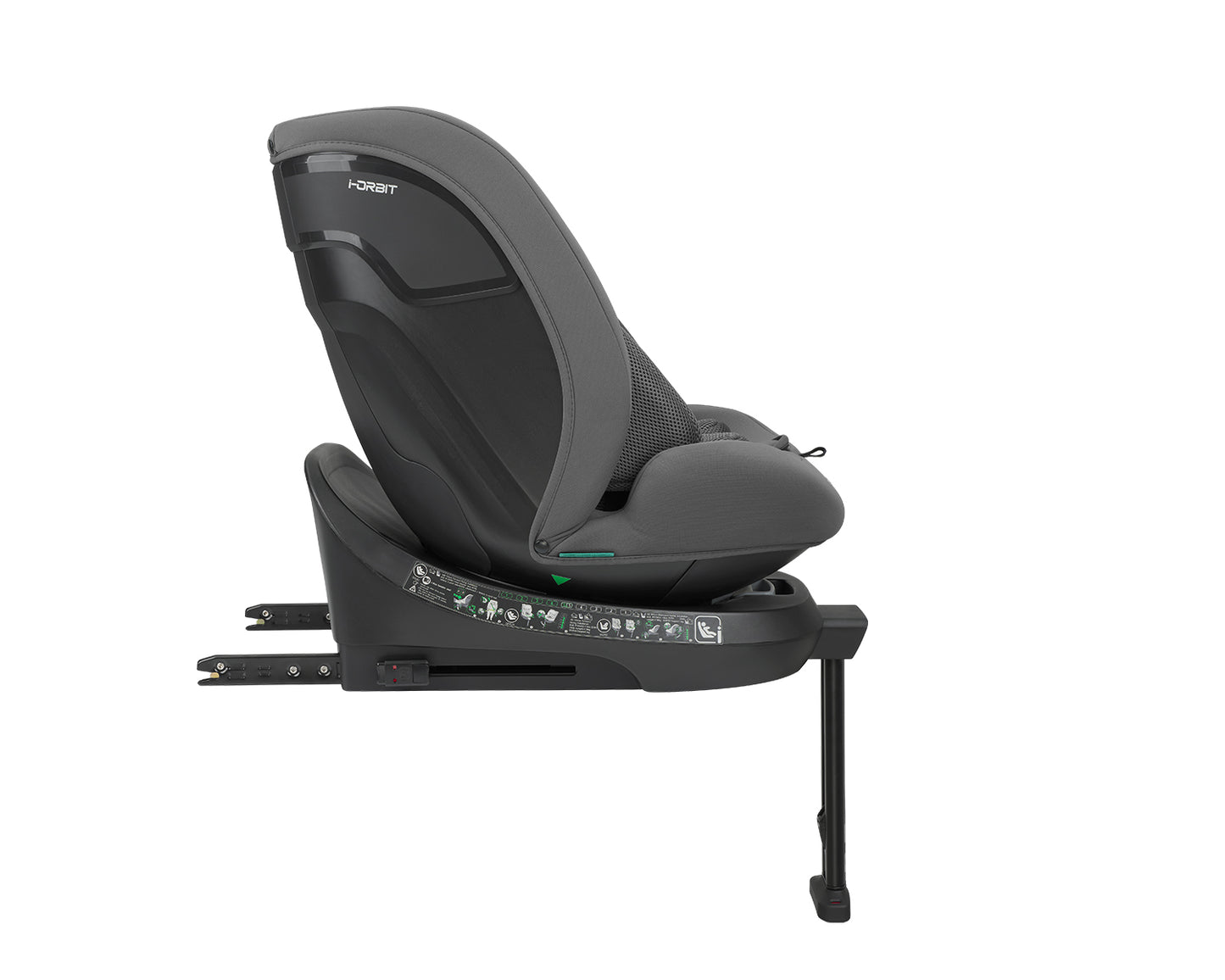 Cadeira auto 40-150 cm i-Orbit i-SIZE Cinza Escuro