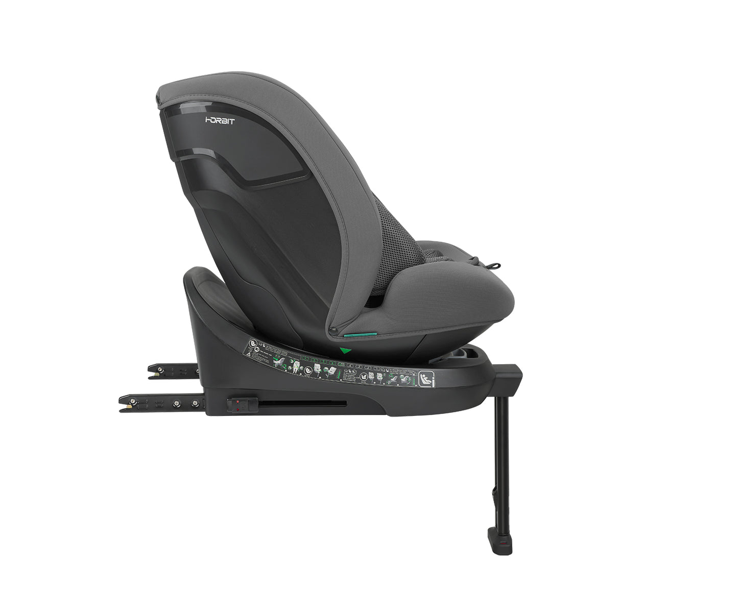 Cadeira auto 40-150 cm i-Orbit i-SIZE Cinza Escuro