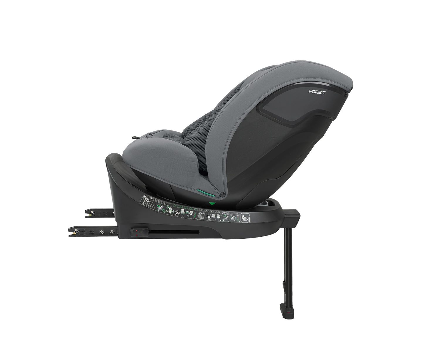 Cadeira auto 40-150 cm i-Orbit i-SIZE Cinza Claro
