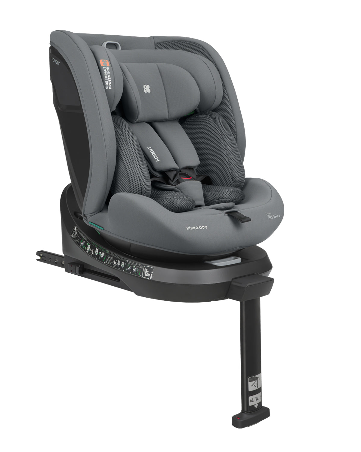 Cadeira auto 40-150 cm i-Orbit i-SIZE Cinza Claro