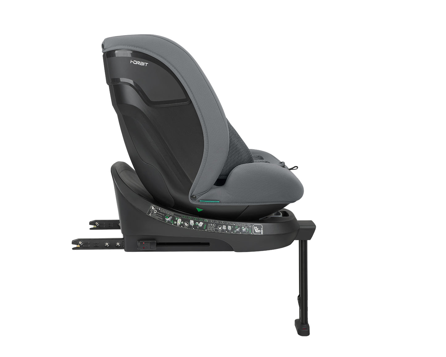 Cadeira auto 40-150 cm i-Orbit i-SIZE Cinza Claro