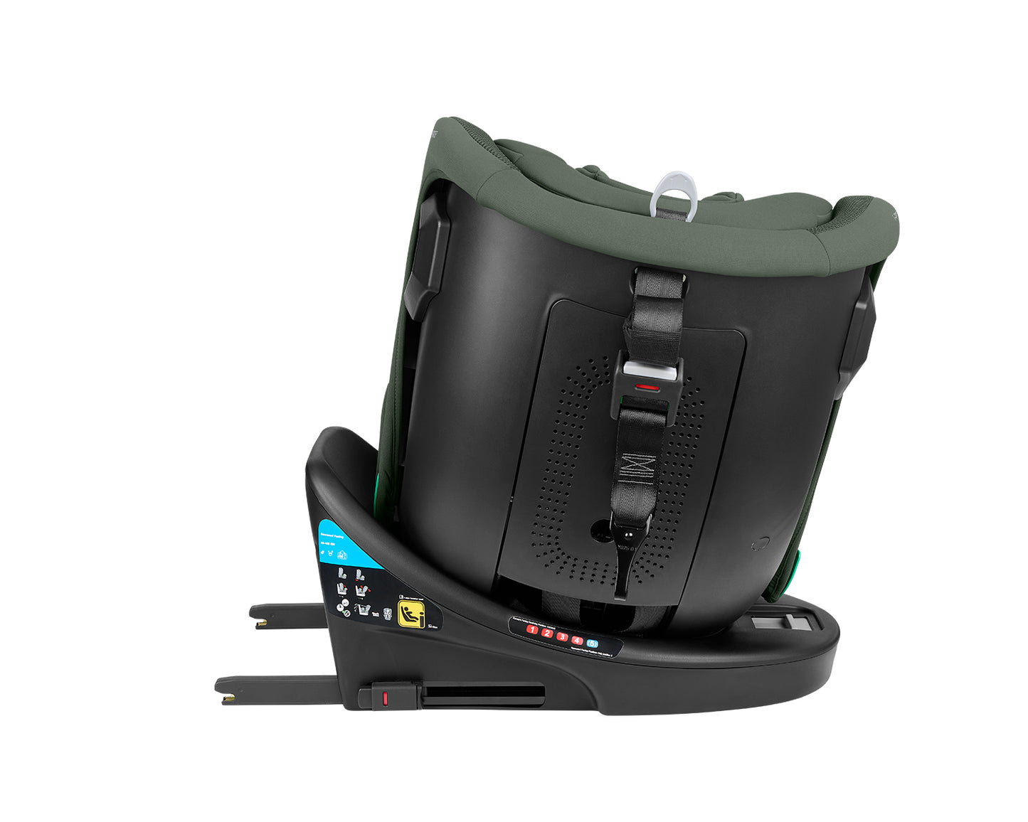 Cadeira auto 40-150 cm i-Reverse i-SIZE Verde Exército