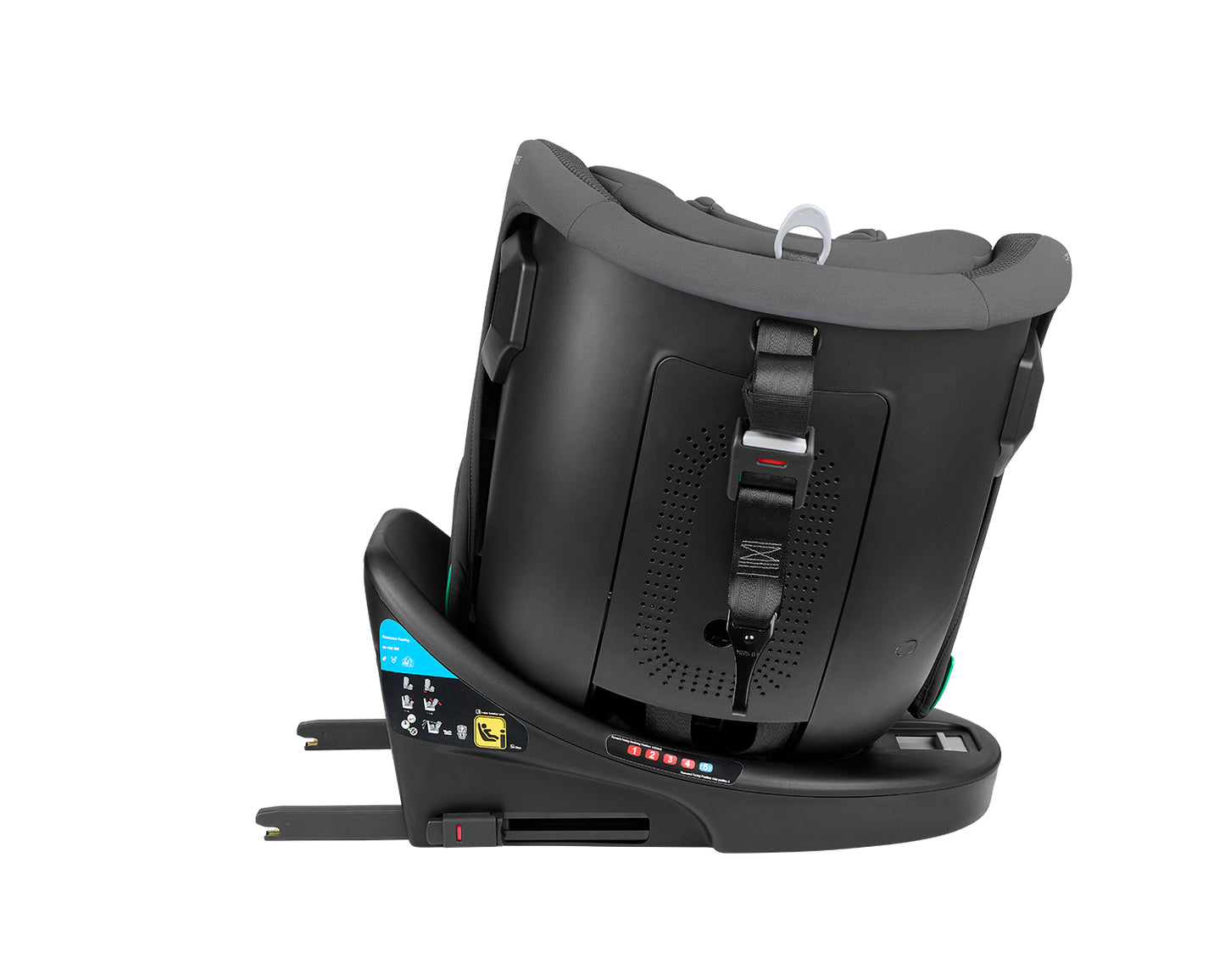 Cadeira auto 40-150 cm i-Reverse i-SIZE Cinza Escuro