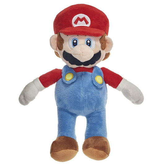 Super Mario Bros Mario peluche macio 60cm NINTENDO
