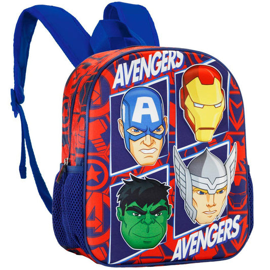 Mochila 3D Marvel Avengers The Four 31cm
