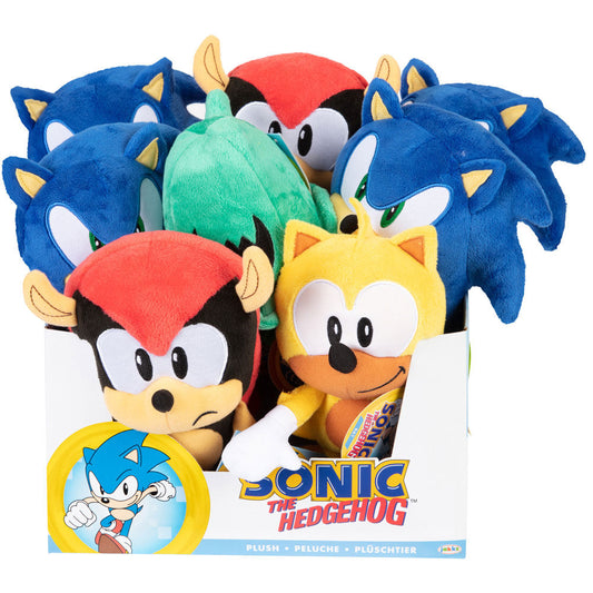 Peluche sortido Sonic The Hedgehog 22cm