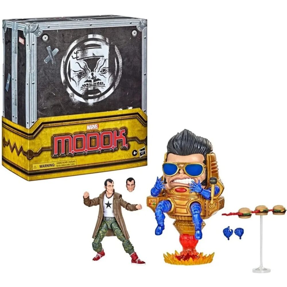 Figurine Eaglemoss Marvel Hors Série #29 - MODOK En Plomb - Collection Super Héros