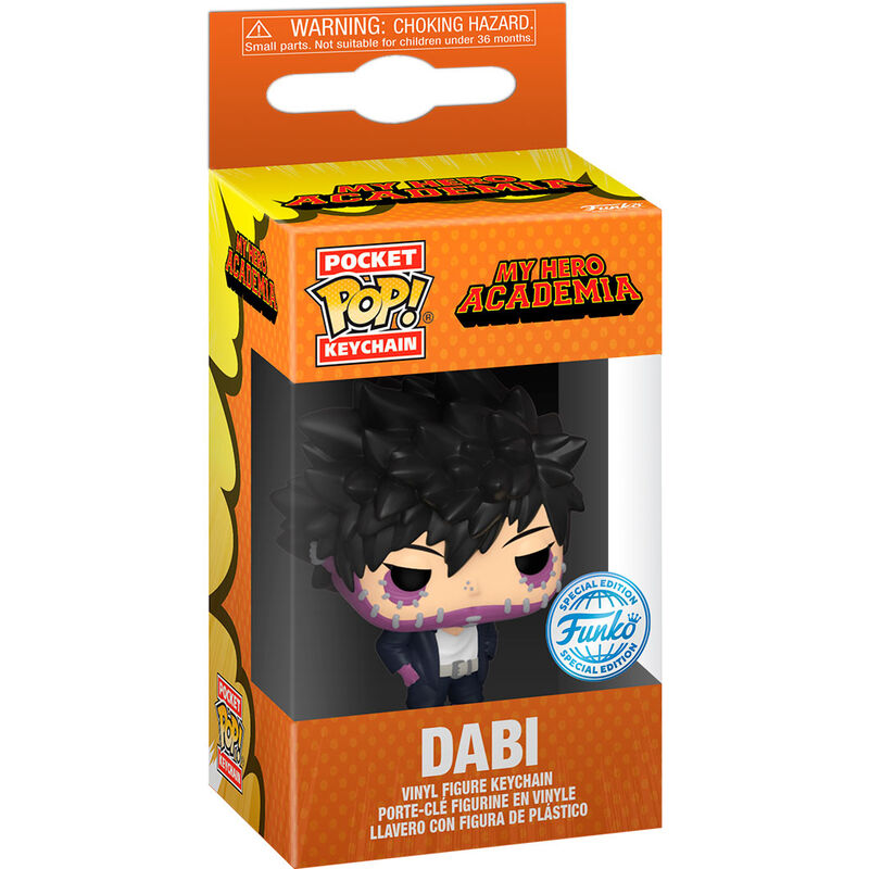 Porta-chaves de bolso My Hero Academia Kurogiri Exclusivo