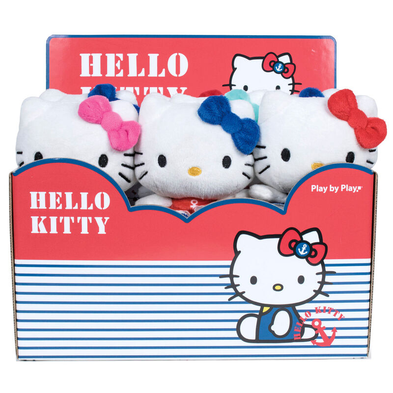 Brinquedo de peluche sortido Hello Kitty 12cm