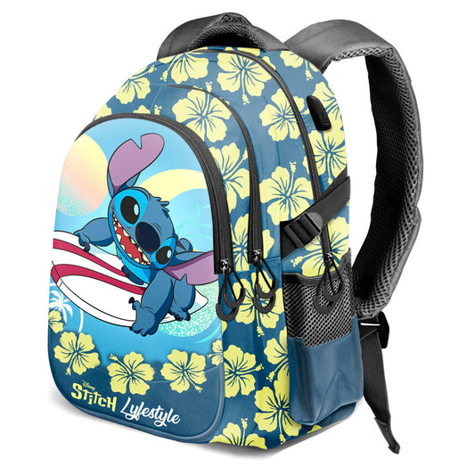 Mochila adaptável Disney Stitch Lifestyle 44cm