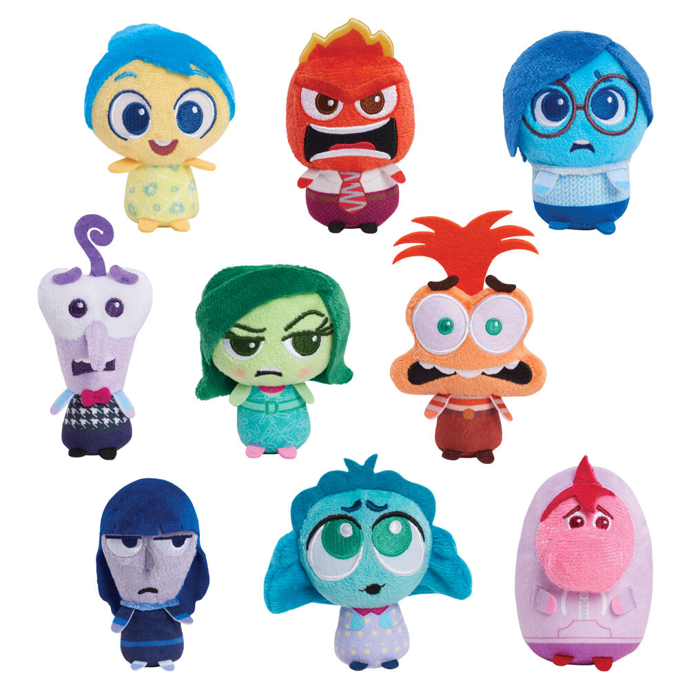 Disney Pixar Inside Out 2 chaveiro de peluche sortido