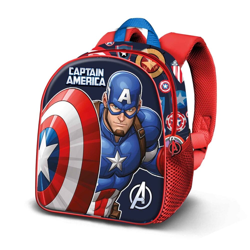 Mochila Marvel Captain America Patriot 3D 31cm
