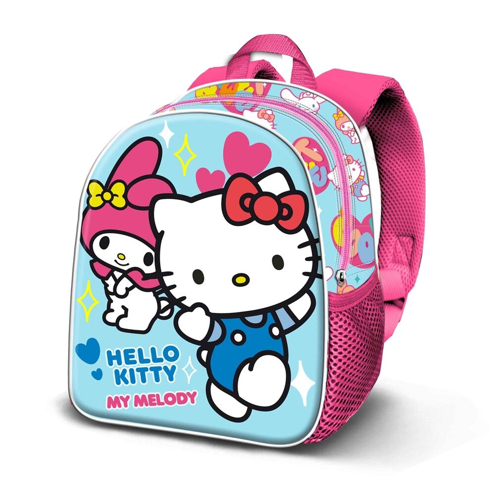 Mochila Hello Kitty Friendship 3D 31cm