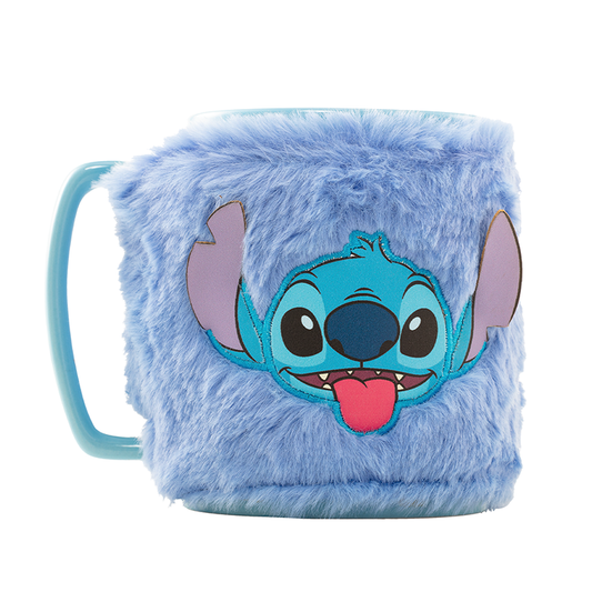 Caneca Disney Stitch com capa de ursinho de peluche PYRAMID