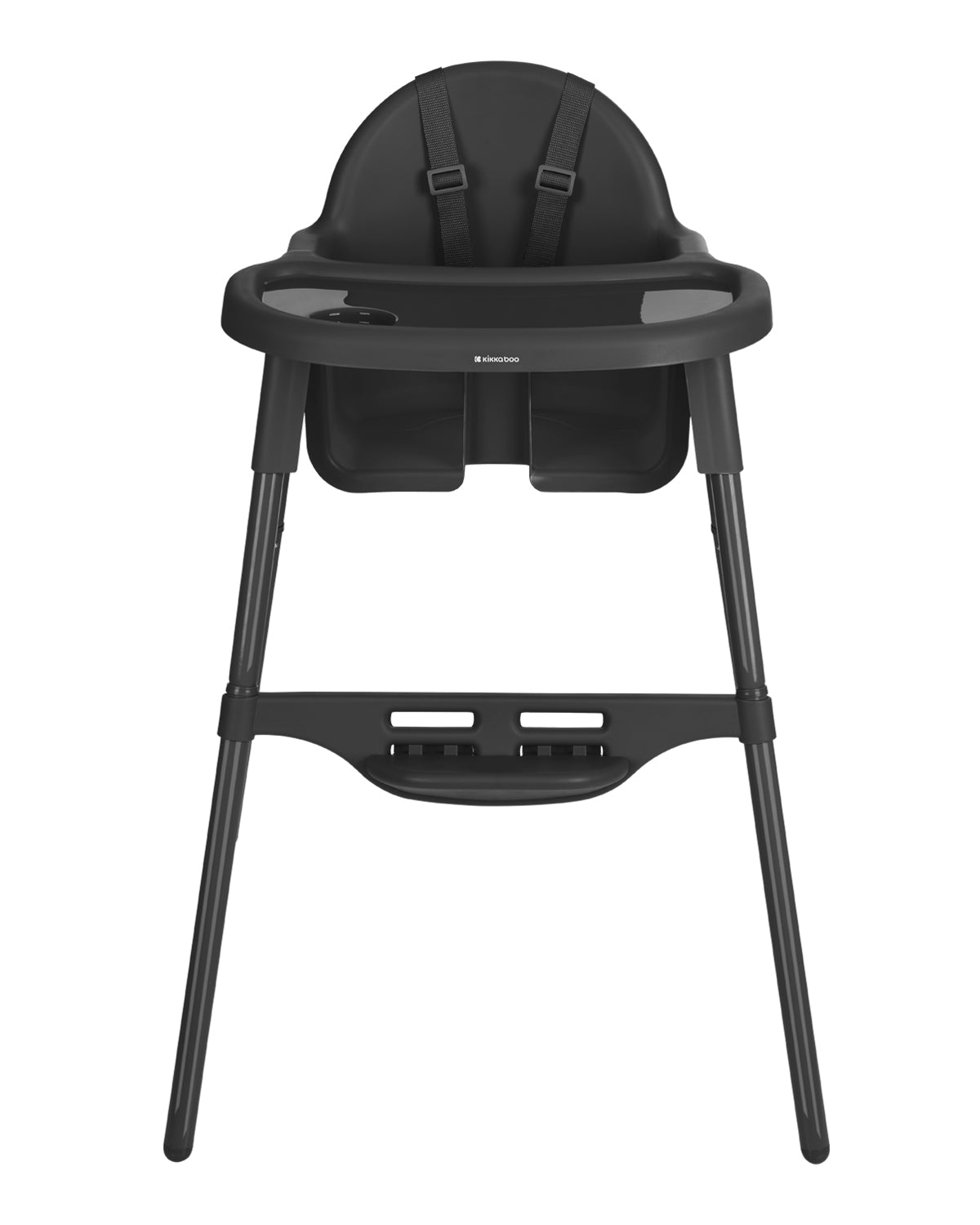 Cadeira de refeição Jammy 2 em 1 Black Kikkaboo
