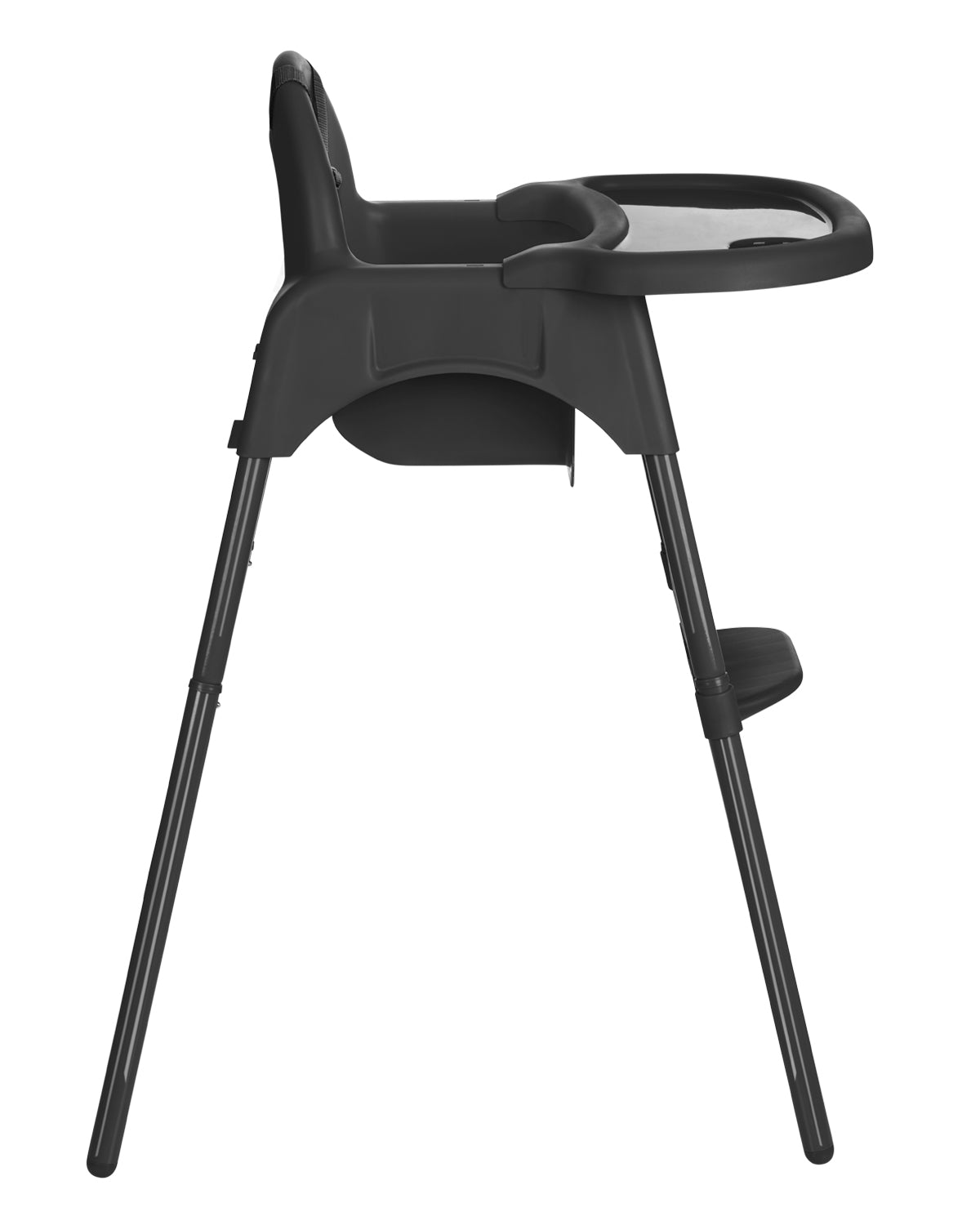 Cadeira de refeição Jammy 2 em 1 Black Kikkaboo