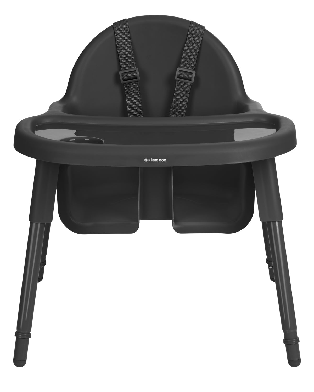 Cadeira de refeição Jammy 2 em 1 Black Kikkaboo