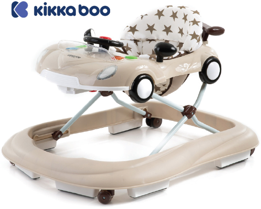Kikka Boo - Andador Car Beige